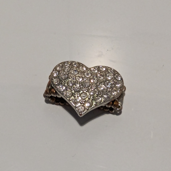 Heart Rhinestone Ring - Picture 2 of 3